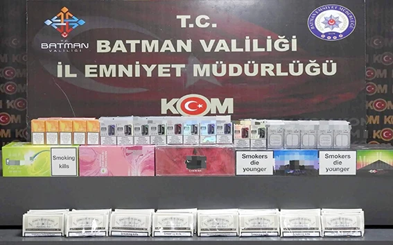 200 PAKET KAÇAK SİGARA ELE GEÇİRİLDİ