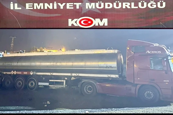 22 TON KAÇAK KARIŞIMLI AKARYAKIT ELE GEÇİRİLDİ