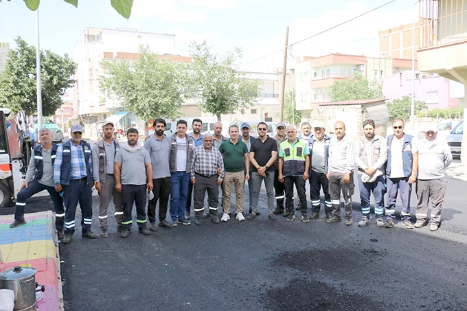 ASFALT SEZONU DOSTLAR CADDESİ’NDE AÇILDI