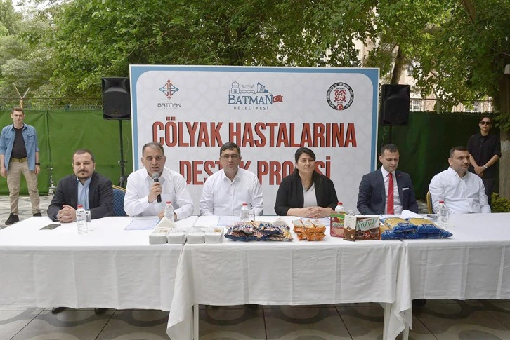 ÇÖLYAK HASTALARINA GLUTENSİZ BESİN DESTEĞİ