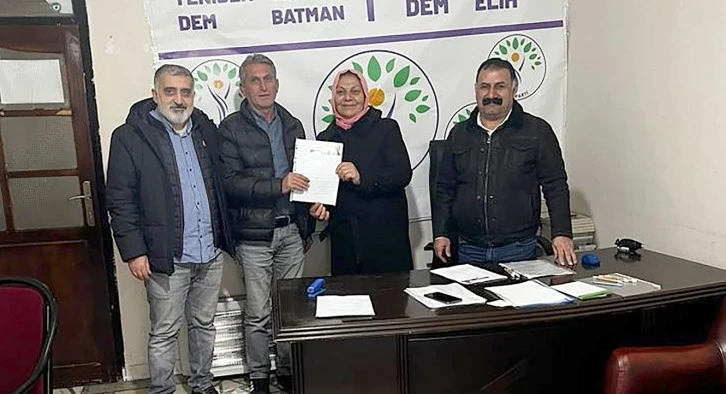 DEMİRHAN, DEM PARTİ’DEN BEŞİRİ BELEDİYE EŞ BAŞKAN ADAY ADAYI OLDU