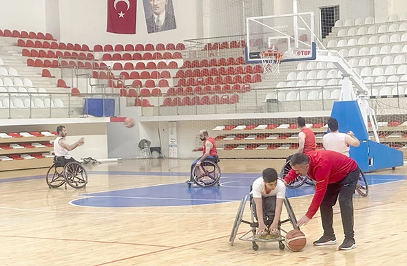 ENGELLİ BASKETBOLCULAR KIZILTEPE'YE HAZIRLANIYOR