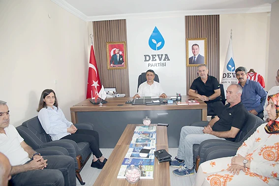 EŞ BAŞKANLARDAN DEVA PARTİSİNE İADEYİ ZİYARET