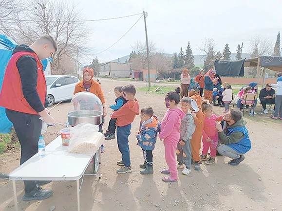 GENÇLİK 10 GÜN NURDAĞI VE İSLAHİYE’DE KALACAK