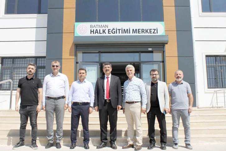 HALK EĞİTİM MERKEZİNE ZİYARET