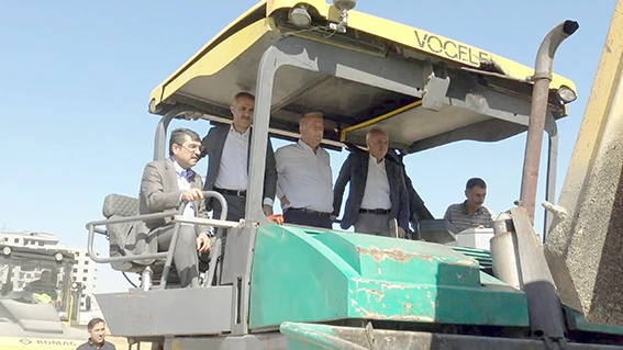 HASANKEYF YOLU DUBLE YOL ÇALIŞMALARI SONA YAKLAŞTI