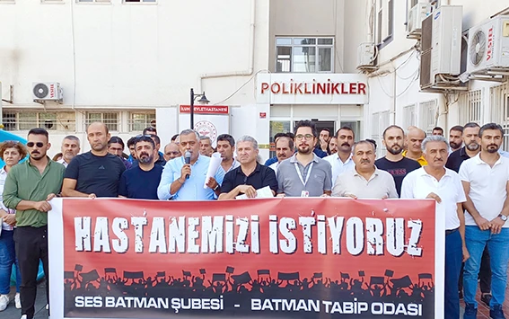 “HASTANE ACİL OLARAK YERİNDE YAPILMALIDIR”