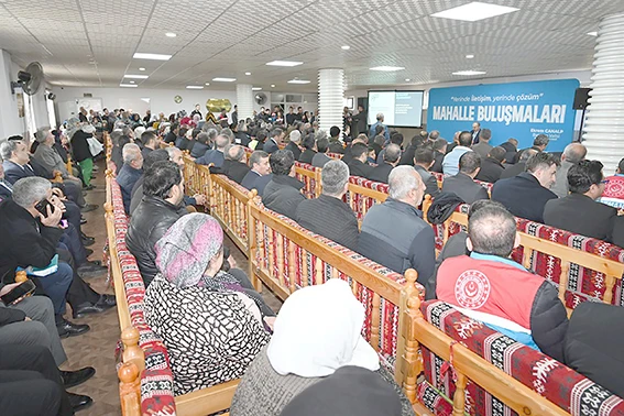 HUZUR MAHALLESİ SAKİNLERİNİ DİNLEDİ