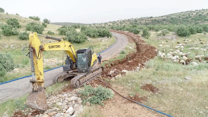 İÇME SUYU ÇALIŞMALARI DEVAM EDİYOR