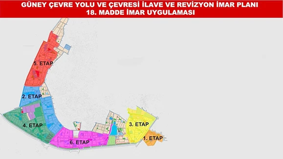 İMAR PLANINDA 18. MADDE UYGULAMASI ASKIYA ÇIKARILDI