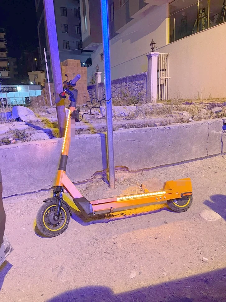 İZİNSİZ SCOOTER KULLANIMINA SUÇ DUYURUSU