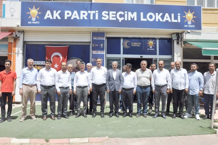 MİLLETVEKİLİ RAMANLI’DAN AK PARTİ GERCÜŞ TEŞKİLATINA ZİYARET