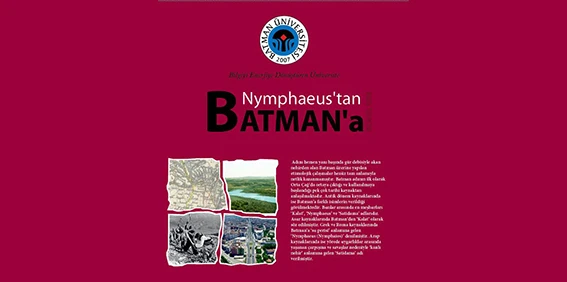 NYMPHAEUS’TAN BATMAN’A KİTABI YAYINLANDI