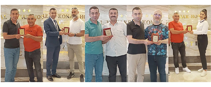 REAL KONAK’TAN SADIK MİSAFİRLERİNE PLAKET