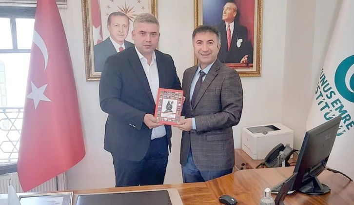 REKTÖR DEMİR’DEN YUNUS EMRE ENSTİTÜSÜ’NE ZİYARET