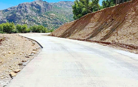 SASON KULP BAĞLANTI YOLU ASFALTLANIYOR