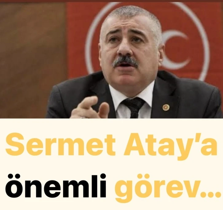 Sermet Atay’a önemli görev…