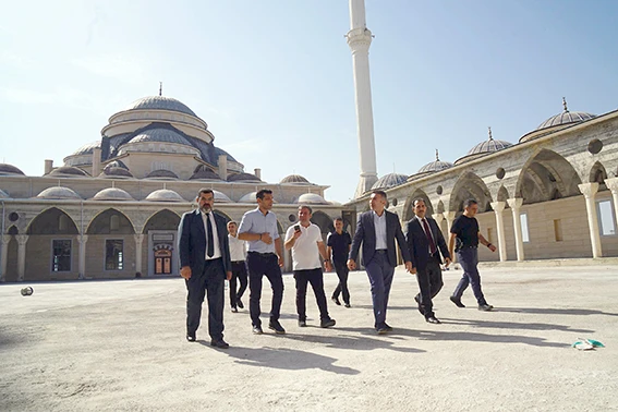 ÜNİVERSİTE CAMİSİ İNŞAATINDA SONA DOĞRU