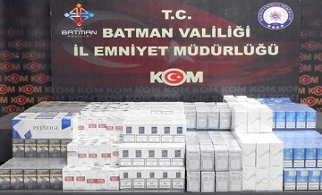 2300 PAKET KAÇAK SİGARA ELE GEÇİRİLDİ