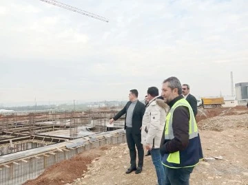 500 YATAKLI HASTANENİN İNŞAATI SÜRÜYOR