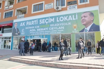 AK PARTİ SEÇİM LOKALİ AÇILDI