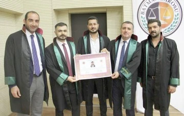 AVUKAT ÖZTOPRAK, YEMİN EDEREK GÖREVE BAŞLADI