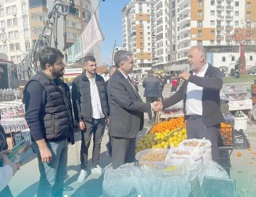 BAŞKAN ADAYI CEYLAN, GÖNÜLLERE DOKUNUYOR