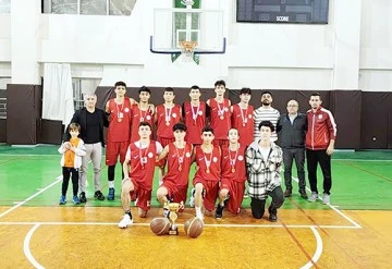 EĞİTİMSPOR BASKETBOLDA U18’DE İL ŞAMPİYONU