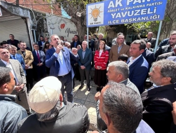 Hakan Tanrıöver’e Yavuzeli ve Araban’da sevgi seli.