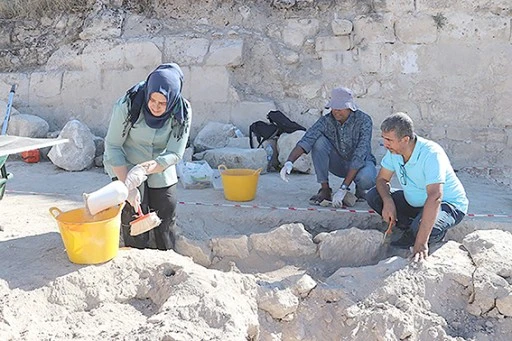 HASANKEYF'TE 1600 YILLIK ASKERİ YAPININ KALINTILARI BULUNDU