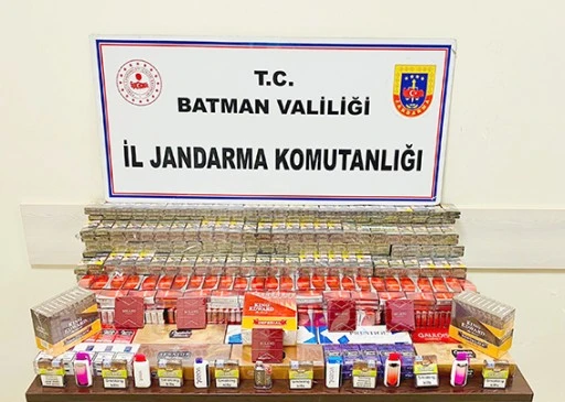 JANDARMADAN KAÇAK SİGARA OPERASYONU