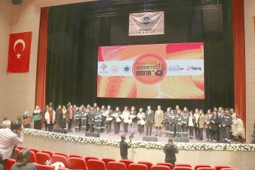 KADINA KARŞI ŞİDDETE HAYIR KONULU KONFERANS GERÇEKLEŞTİRİLDİ