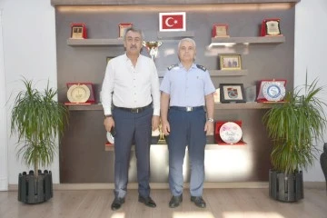 KOMUTAN’DAN VEDA ZİYARETİ