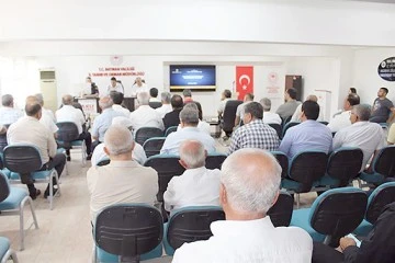 MUHTARLAR ANIZ YANGINLARIYLA MÜCADELE KONUSUNDA BİLGİLENDİRİLDİ