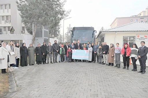 ŞEHİT AİLELERİ VE GAZİLER KARADENİZ’E UĞURLANDI