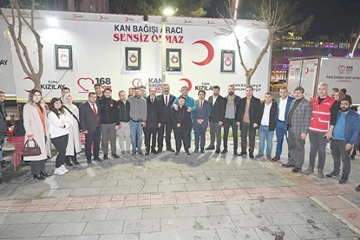 BATMANLILARDAN KAN BAĞIŞ KAMPANYASINA BÜYÜK DESTEK 