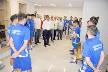 NASIROĞLU’NDAN PETROLSPOR’A ZİYARET