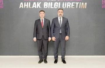 REKTÖR DEMİR’DEN REKTÖR ÖZCOŞAR’A ZİYARET