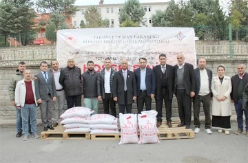 TAKE PROJESİ KAPSAMINDA NOHUT TOHUMU DAĞITILDI