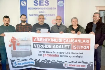  “VERGİDE ADALET İSTİYORUZ”