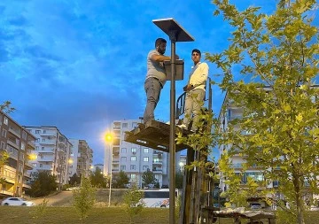 YÜRÜYÜŞ YOLU AYDINLATMA SORUNU GİDERİLDİ